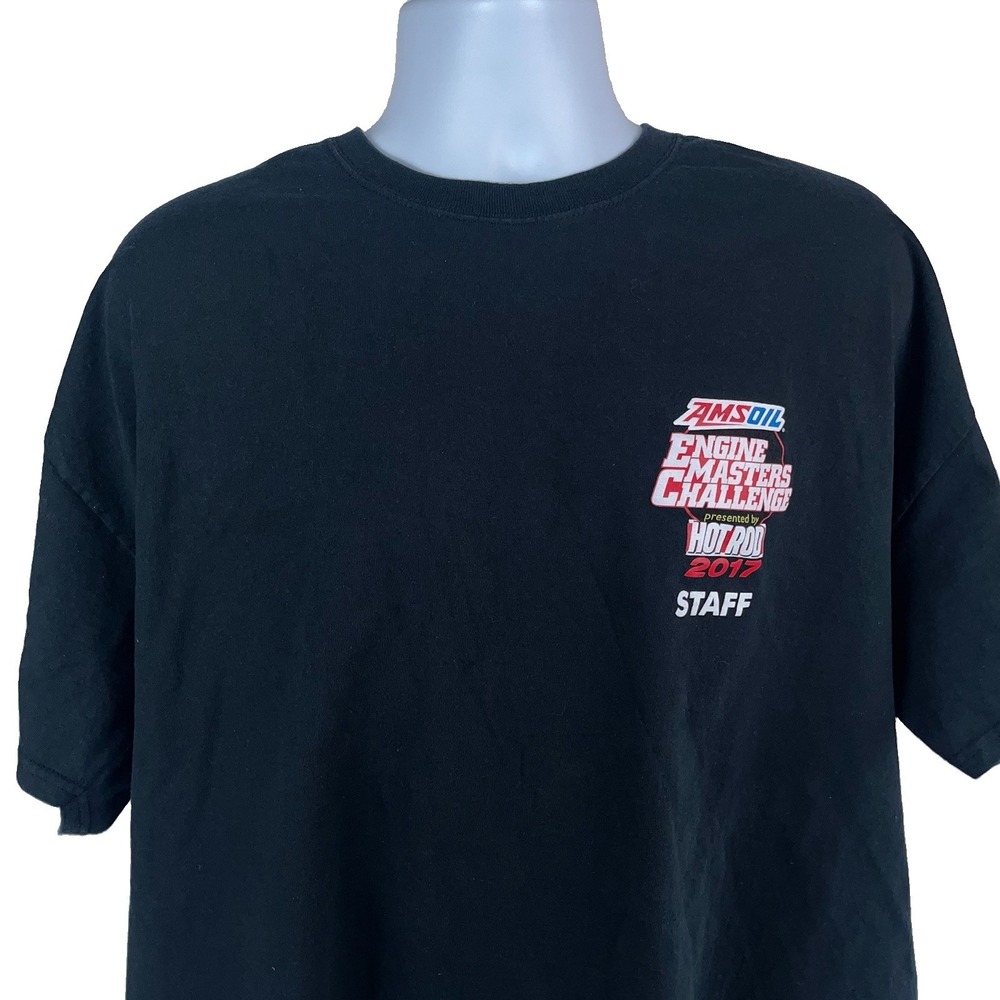 AMS Oil Engine Master's Challenge 2017 Staff T-Shirt Men's 3XL Drag Racing